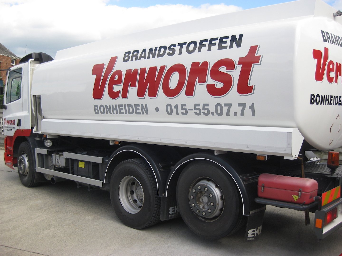 Verworst Brandstoffen tankwagen Bonheiden levering